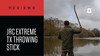 CARPologyTV  JRC Extreme TX Throwing Stick Review  And its made from carbon [upl. by Ahsataj]