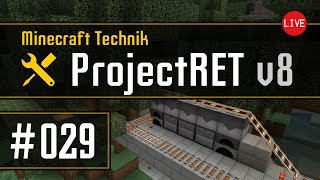 PROJECT RET V8 029 ► Baumfarm mit Minecarts PC Lets Play Together Minecraft [upl. by Yenial]