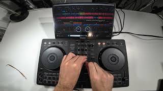 PIONEER DDJ FLX4 UNBOXING  TEST TECH HOUSE MIX NO TALKING [upl. by Bengt]