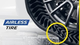 New generation of airless tire  Michelin [upl. by Mitinger]