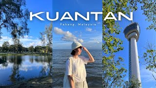 KUANTAN VLOG  Beach hopping CafeFood hunting Chilling places to visit [upl. by Crespo216]