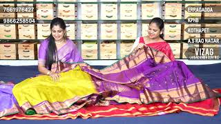 Latest Celebrity saree Collection  Episode51861  Vigneshwara Silks celebrity shopping sale [upl. by Oigile139]