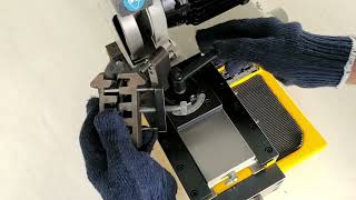 Resharpening of Carbide Drill Bits using BSG 20 Drill Resharpening Machine [upl. by Anailli]