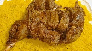 مندي لحم فاخر بطريقه منزليه سهله جدا 🍖ألذ من المطاعم بكتير فخده ضاني مشويه في الفرن بطريقه عبقريه👌 [upl. by Macdonald]