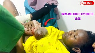 EMOTIONAL RAW amp UNCUT LABOR amp DELIVERY VLOG Part 2  NORMAL BIRTH LIVE  Must Watch [upl. by Frendel]