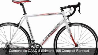 Cannondale Caad 8 Shimano 105 Rennrad [upl. by Darcy324]