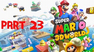 Lets Play Super Mario 3D World 23 DeutschBLIND100HD GeisterhausHorror [upl. by Acemat]