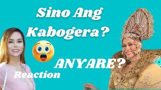 ANYARE SINO ANG KABOGERA Miss Universe Philippines 2022 National Costume Reaction [upl. by Abelard738]