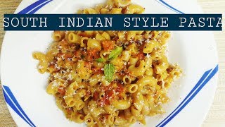 SOUTH INDIAN STYLE PASTA  WHOLE WHEAT MACARONI PASTA RECIPE BY SPICE GODDESS [upl. by Dalton969]