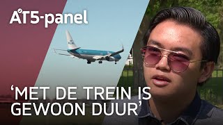 AT5panel meerderheid gaat op reis in zomervakantie [upl. by Standice]