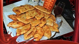 Рецепт вкусных чебуреков потатарски [upl. by Nonnelg]