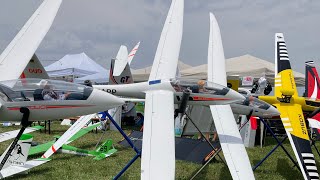 Segelflugmesse Schwabmunchen Glider Show 2023 [upl. by Ellenad695]