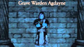 Dark Souls 2 Dialogue  Grave Warden Agdayne [upl. by Okin]