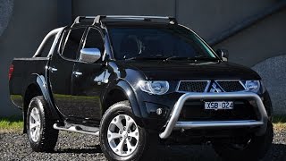 2010 Mitsubishi Triton MN GLXR 4x4 Utility Double Cab Review [upl. by Zzaj]