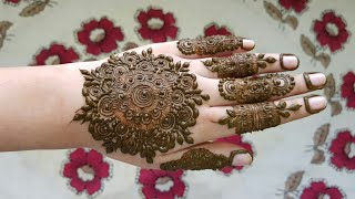 Heavy Mandala henna design 4  henna design for Eid 2017 [upl. by Marie-Jeanne892]