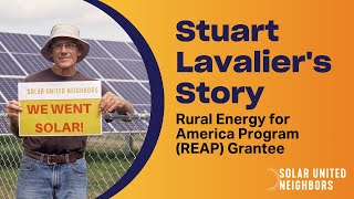 Rural Energy for America Program REAP Grantee Stuart Lavaliers Testimonial [upl. by Mellicent]