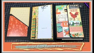 Recipe Book Tutorial Part 1 [upl. by Annoyek]