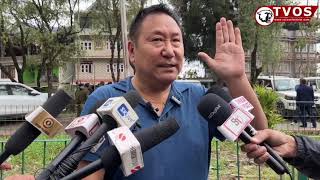 Gnathang Machong SDF Candidate Tshering Wangdi Lepcha Interacts With Media [upl. by Possing]