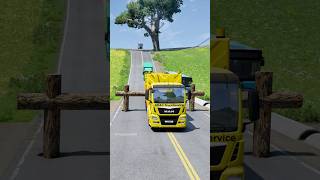 Dumper trucks driver logging trap crash part539 shortvideo beamngdrive shorts truckdriver usa [upl. by Notffilc]