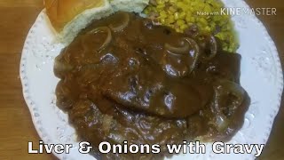 How To Make Tender Delicious Liver amp Onions  Liver Onions amp Gravy [upl. by Thanasi]