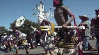 Navajo Nation ParadeApache Crown Dancers [upl. by Gehlbach240]