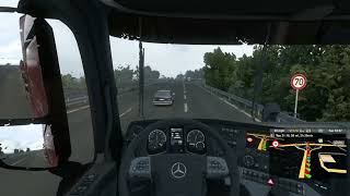 ⁹⁴³ Mercedes  Euro Truck Simulator 2  gameplay [upl. by Elaval]