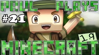 Paul Plays Minecraft 19  E21  Ancient Stronghold Minecraft Survival [upl. by Enyrehtak333]