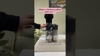 Festive Coffee with Nespresso Vertuo Lattissima Machine  QVCUK [upl. by Yenots382]