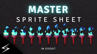 Sprite sheet Mastery in Godot Learn to Handle Every Type of Sprite sheet Like Pro [upl. by Atener17]