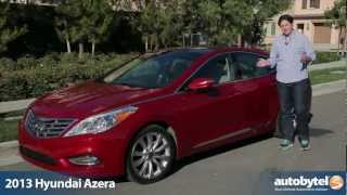 2013 Hyundai Azera Test Drive amp Full Size Sedan Car Video Review [upl. by Trebloc744]