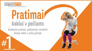 Pratimai kaklui ir pečiams [upl. by Regdirb]