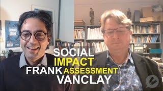 Social impact assessment interview with Frank Vanclay [upl. by Sixla]