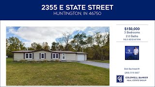 2355 E State Street Huntington Indiana Homes for Sale  wwwcoldwellhomescom [upl. by Vasta803]