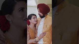 Punjabi Wedding  Cinematic Sikh Wedding Video  Anand Karaj Ceremony  Gurudwara Wedding Ceremony [upl. by Alleahcim]