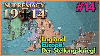 Der Stellungskrieg Supremacy 1914 Solo Sieg 100ter Karte England 014 [upl. by Oidualc]