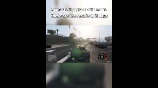 Remastering gta 5 with mods gta gta5 gta5mods remastered mods fyp [upl. by Hadeehuat]