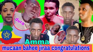 mucaan bahee jiraa congratulations baga Gammaddan [upl. by Yhtrod]