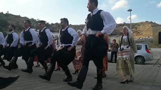 Traditional Greek Cypriot dancing Παραδοσιακοί Κυπριακοί ΧοροίΝέα Γενιά Ορόκλινης florartutopia [upl. by Rie]