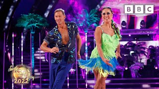 Tony Adams amp Katya Jones Salsa to I Know You Want Me  The Bomb ✨ BBC Strictly 2022 [upl. by Amling]