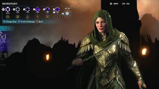 Blade of Galadriel DLC  All Eltariel Legendary Gear Sets  Shadow of War [upl. by Iaras]