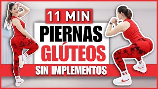 PIERNAS TONIFICADAS Y GLÚTEOS GRANDES  RUTINA DE EJERCICIOS EN CASA SIN PESAS  NatyGlossGym [upl. by Essirahc]