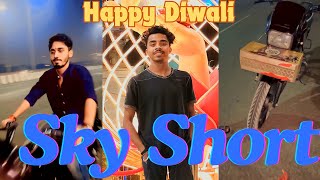 Happy Diwali🪔  Sky Short Bike Se Foda🎇 [upl. by Uchish]