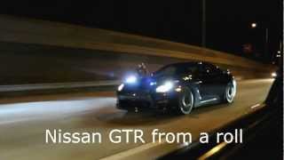 2012 Nissan Skyline GTR R35 vs 700hp 7m Toyota Supra MK3 HD [upl. by Yelsew]