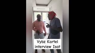 Vybz Kartel interview Isat Buchanan gazanation dancehallartist vybezkartel [upl. by Drofxer]