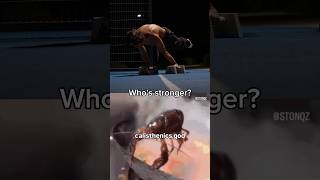 Whos strongercalisthenics calisthenicsworkout calisthenicsmovement planche [upl. by Piderit]