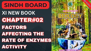 FACTORS AFFECTING ENZYME ACTIVITY  CHAPTER 02  ENZYMES [upl. by Yeldua]