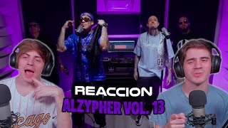 REACCION Alzypher Vol 13  Dharius x Toser One x Lefty SM x Tiro Loko [upl. by Ashelman]