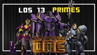 ANALIZANDO A LOS 13 PRIMES  ANÁLISIS DE LOS 13 PRIMES DE TRANSFORMERS ONE PARTE 2 [upl. by Nosille862]