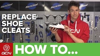 How To Fit amp Replace Clipless Pedal Cleats  Maintenance Monday [upl. by Romaine]