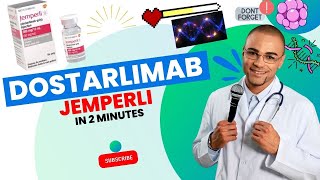 Dostarlimab  Jemperli  All You Need to Know in 2 Minutes [upl. by Gies335]